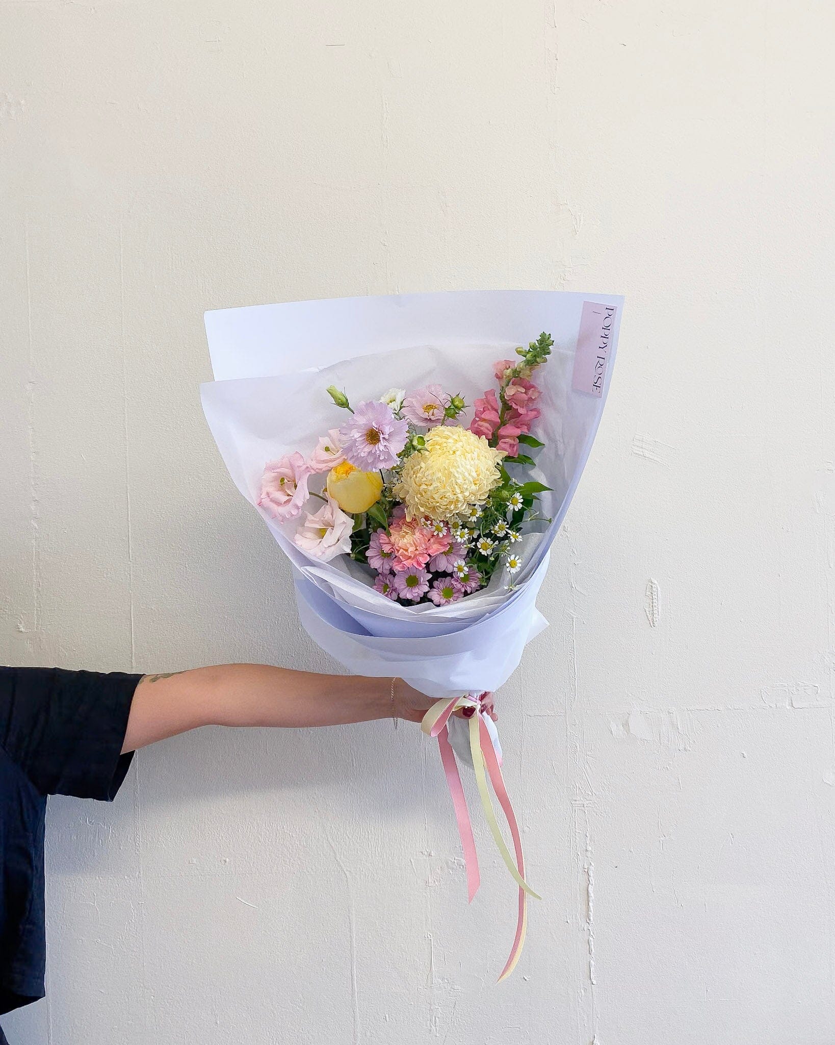 Colour Bouquet - Poppy Rose - Poppy Rose Flowers Brisbane