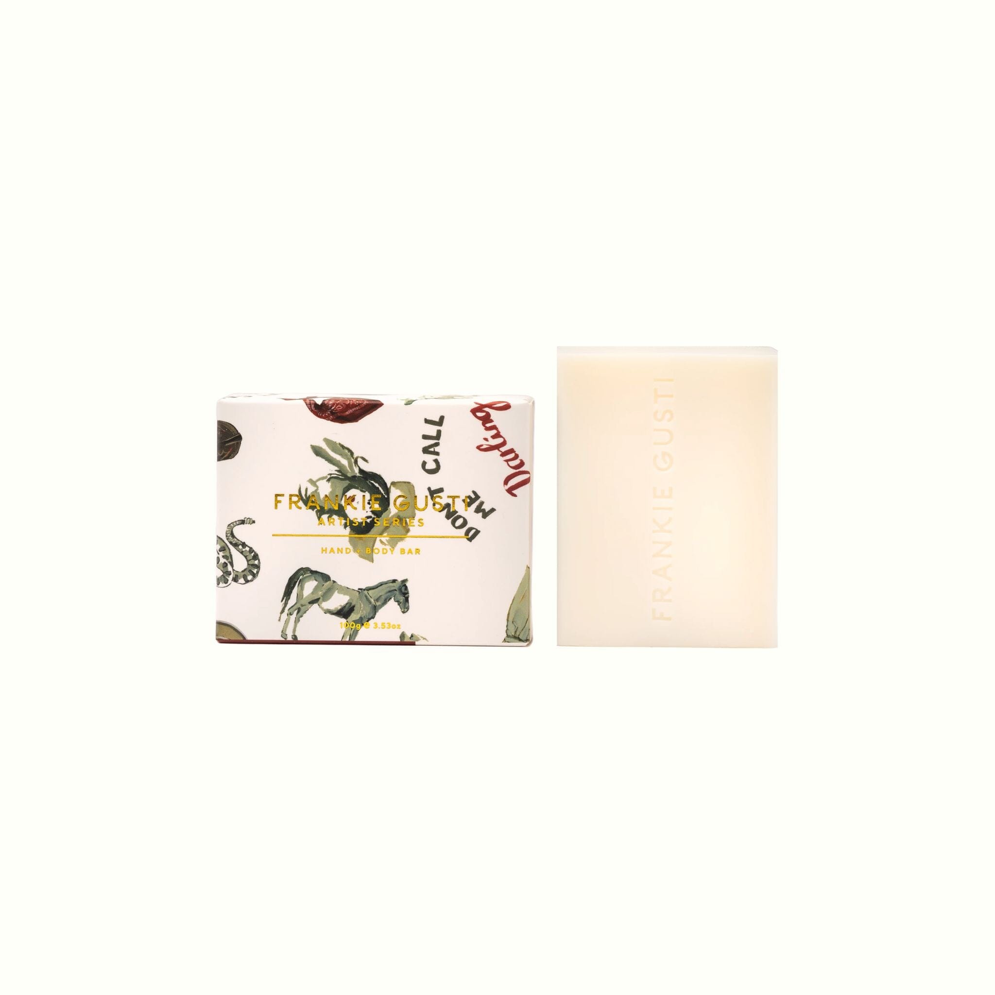 Hand & Body Bar Tobacco Darling - Frankie Gusti - Poppy Rose Flowers Brisbane