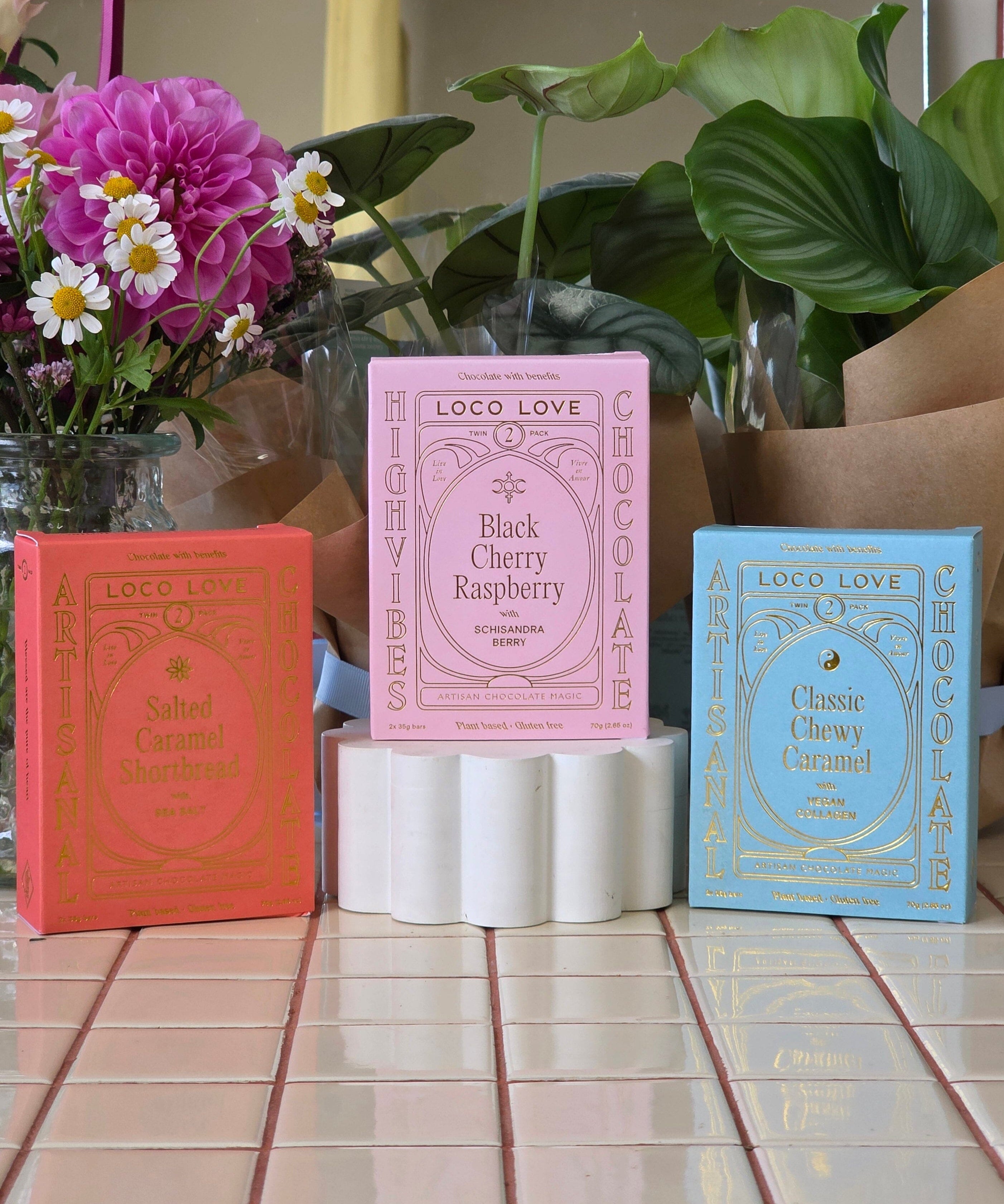 Loco Love - Black Cherry Raspberry - Twin - Loco Love - Poppy Rose Flowers Brisbane