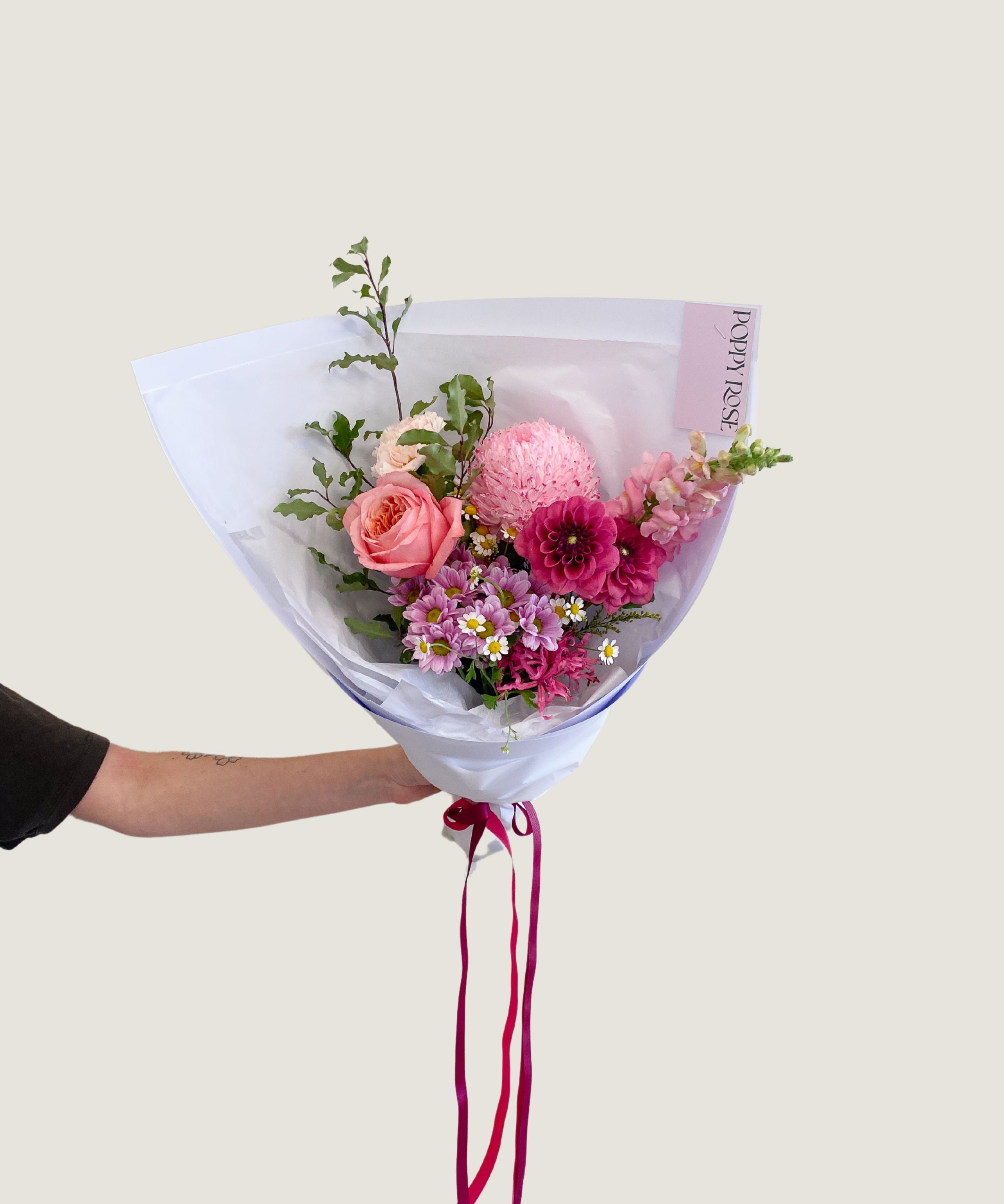 Poppy's Choice Bouquet - Poppy Rose - Poppy Rose Flowers Brisbane