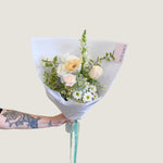 Soft and Natural Bouquet - Poppy Rose - Poppy Rose Flowers Brisbane