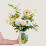 Soft and Natural Vase - Poppy Rose - Poppy Rose Flowers Brisbane